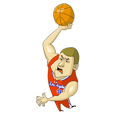 NBA illustration/NBA Caricature（NBA イラスト）Blake Griffin（ブレイク・グリフィン）