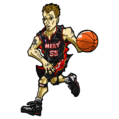 NBA illustration/NBA Caricature（NBA イラスト）Jason Williams（ジェイソン・ウィリアムス）