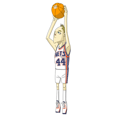 NBA illustration/NBA Caricature（NBA イラスト）Keith Van Horne（キース・ヴァン・ホーン