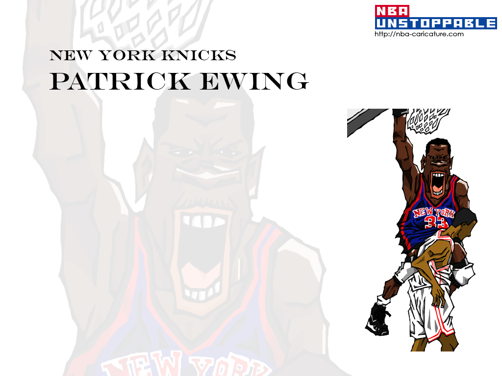Wallpaper（PC壁紙）Patrick Ewing（パトリック・ユーイング）