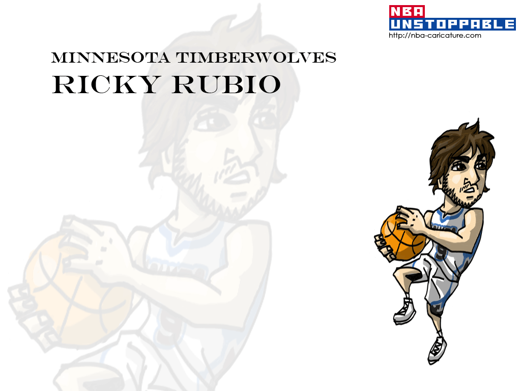 Wallpaper（PC壁紙）Ricky Rubio（リッキー・ルビオ）