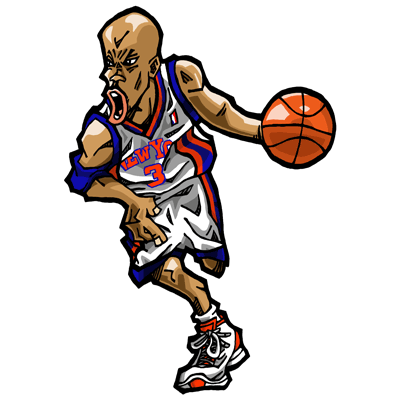 NBA illustration/NBA Caricature（NBA イラスト）Stephon Marbury（ステフォン・マーブリー）