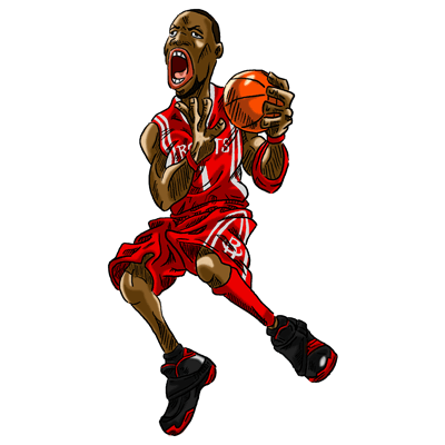 NBA illustration/NBA Caricature（NBA イラスト）Tracy McGrady（トレイシー・マグレディ）