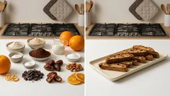 大豆粉×オートミール粉でカリッと二度焼き。オレンジ香るショコラビスコッティの作り方